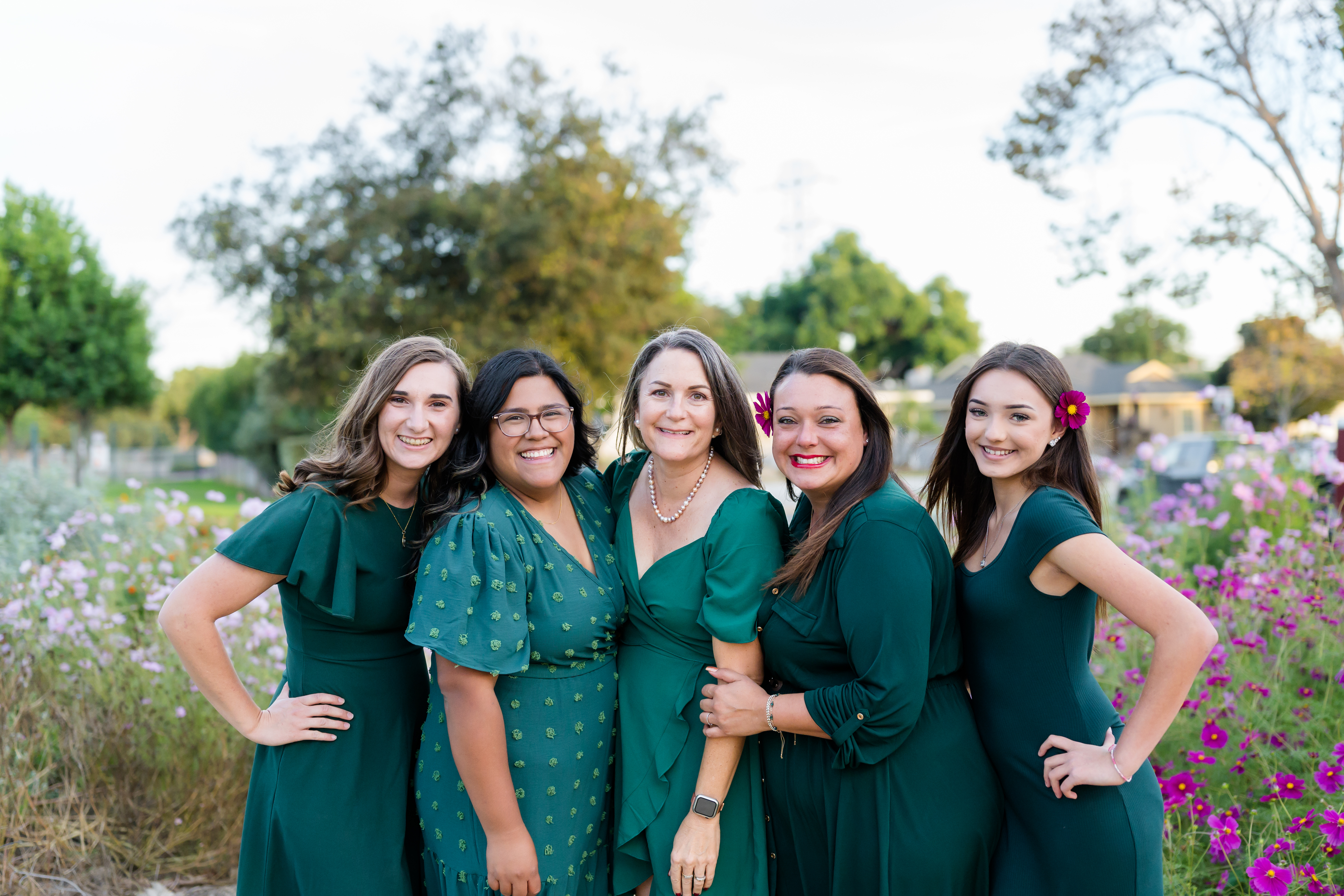 Bromley family — golden hour